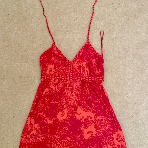 EXPRESS boho halter dress size S soft material - Picture 9 of 10